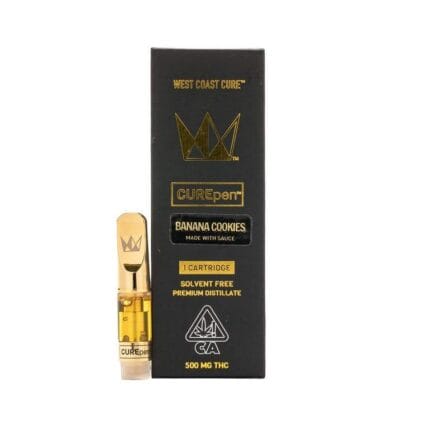 West Coast Cure CUREpen Vape Cartridge - Banana Cookies