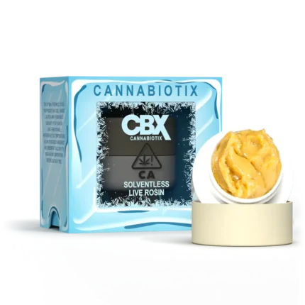 Cbx Cold cured live rosin