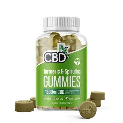 CBDFx Turmeric & Spirulina CBD Gummies