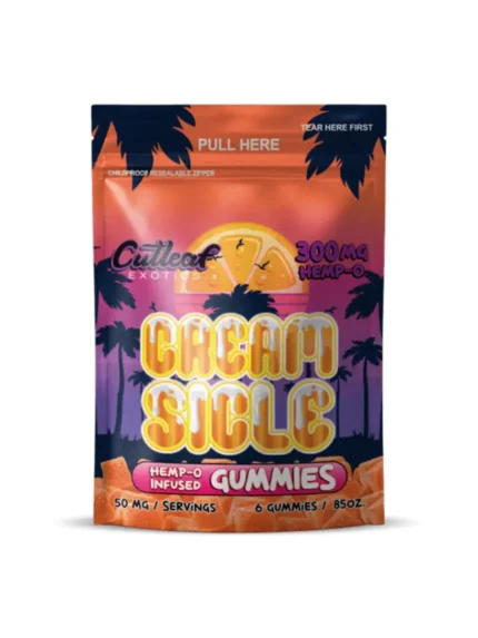 Cutleaf Creamsicle Exotics Hemp-O Gummies 300mg