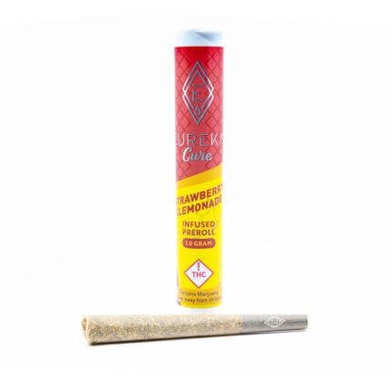 Eureka fusion cone strawberry clemonade 1g