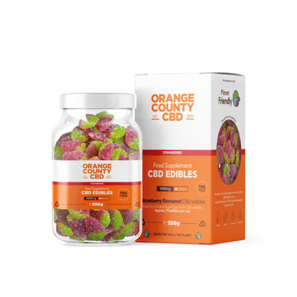 CBD Gummy Strawberries