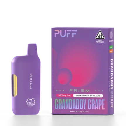 PUFF Delta Granddaddy Grape 3g PRISM