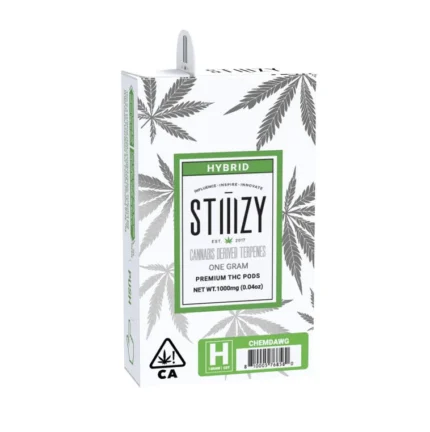 Stiiizy Chemdawg Cannabis Derived Terpenes THC 1 GRAM POD