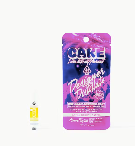 Appleberry Cake 1G Designer Distillate Hybrid Cart