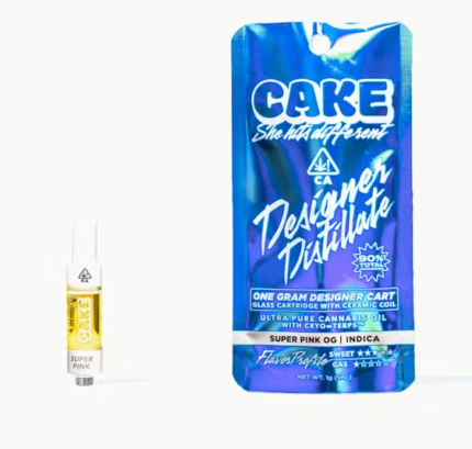Super Pink OG Cake She Hits Different 1G Indica Distillate