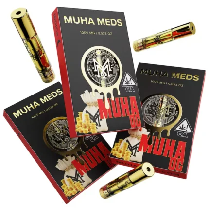 Muha Meds 1000mg Vape Cartridge - Muha OG