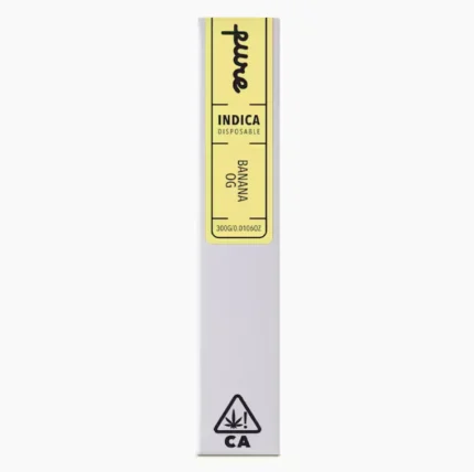 Pure Vape Disposable Pen 0.3g - Banana OG
