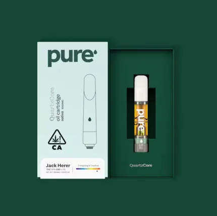 Pure Vape QuartzCore 1G Vape - Jack Herer