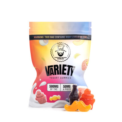 Sugar Jack’s Variety THC Yogurt Gummies