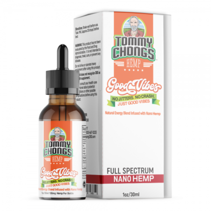 Tommy Chong’s Good Vibes Energy Tincture