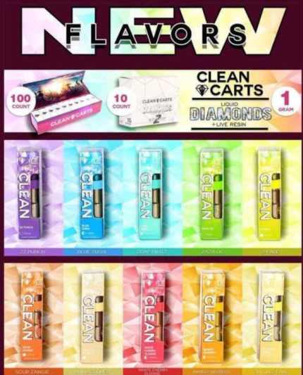 New 1G cleancarts cart pens