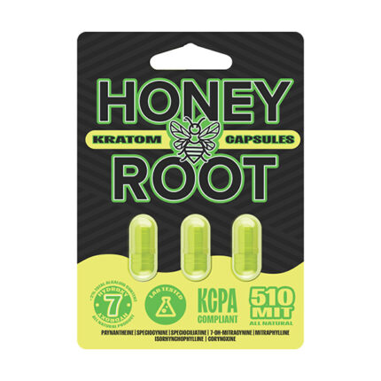 HoneyRoot Kratom Capsules 510 MIT