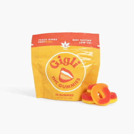 PEACH RINGS | 10-PACK | 5MG
